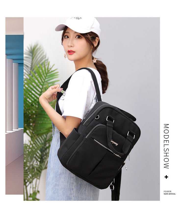 Xaviera Bolsa Mochila Feminina nylon impermeável XV-2415