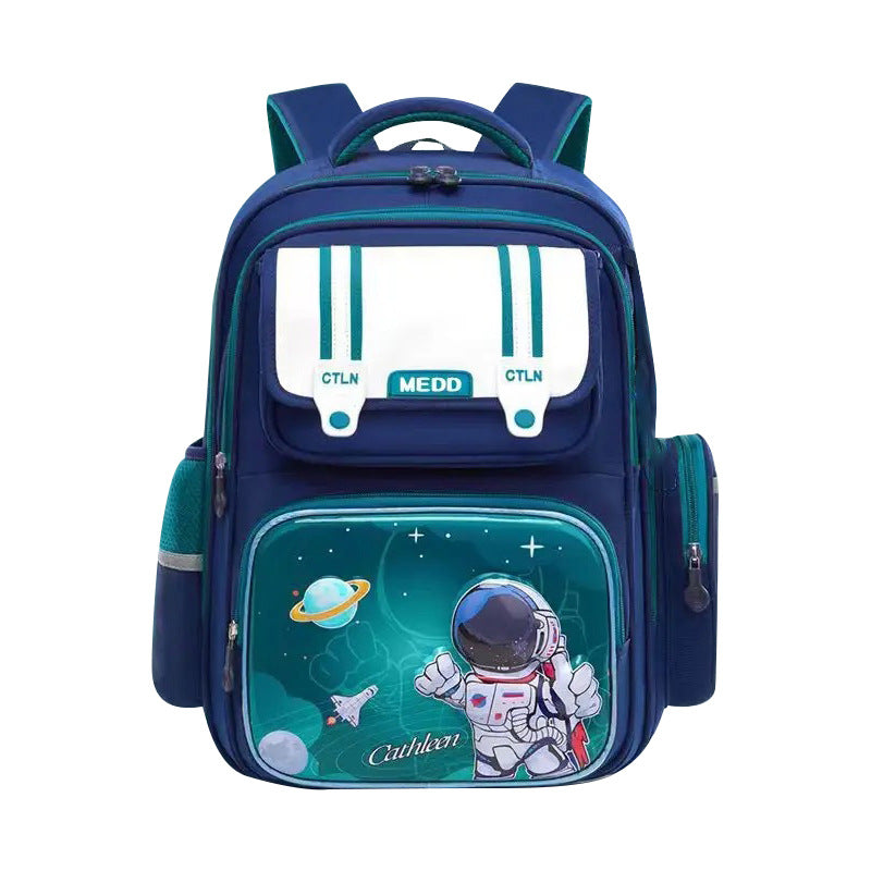 Mochila escolar infantil astronauta leve impermeavel Alta capacidade XV-2426