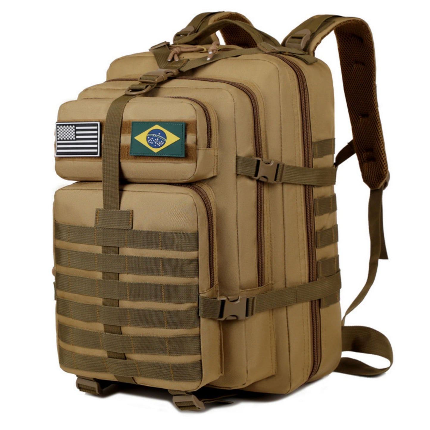 Mochila Tática Camping Militar Multifuncional 50l Impermeavel aventuras ao livre missões táticas XV-5569