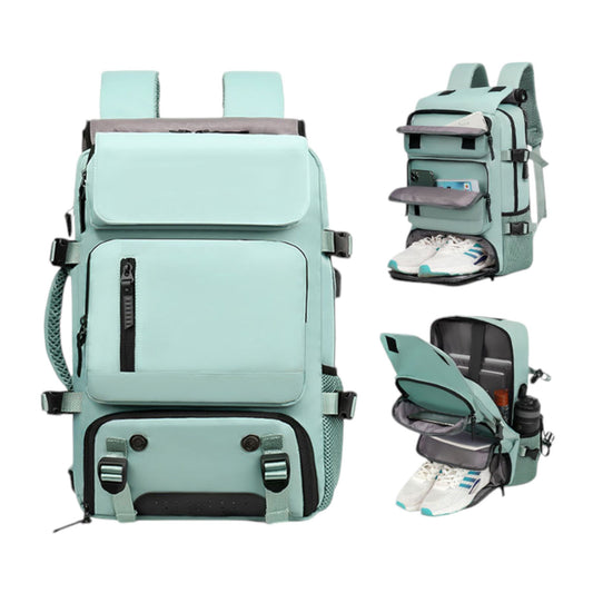 Bolsa Mochila Grande de viagem tipo mala 4 em 1 com Compartimento de Ténis XV-245