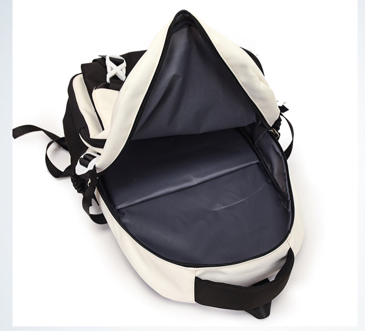 Mochila feminina escolar Multifuncional - Estilo Fofo e Versátil com pingente de grande capacidade impermeável XV-2422