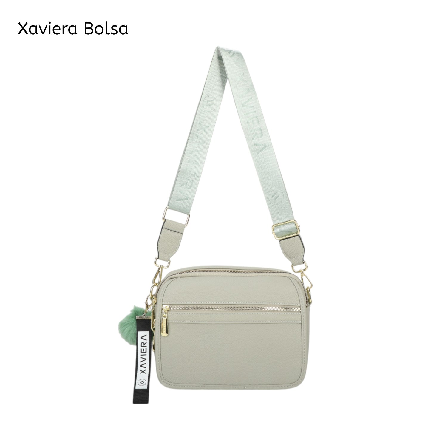 XAVIERA Bolsa Transversal Feminina Casual com Alça Larga – Ref. WX-1630
