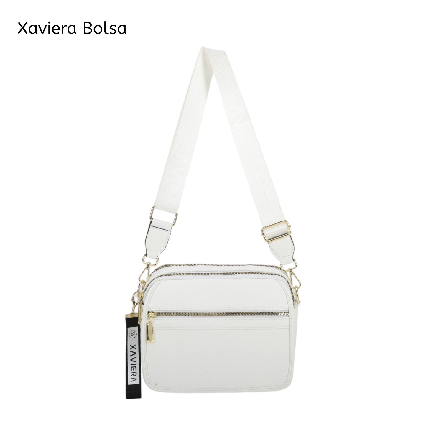 XAVIERA Bolsa Transversal Feminina Casual com Alça Larga – Ref. WX-1630