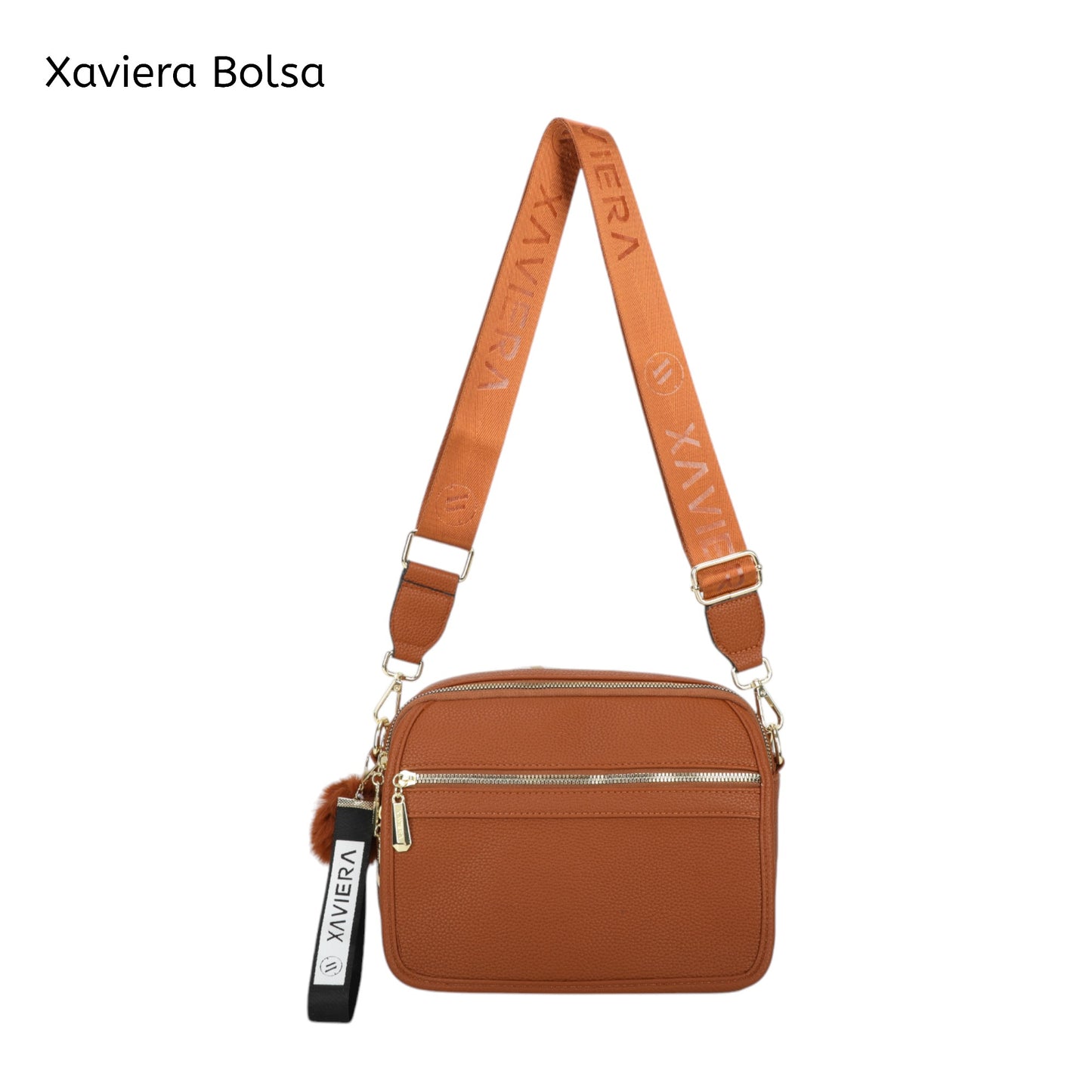 XAVIERA Bolsa Transversal Feminina Casual com Alça Larga – Ref. WX-1630