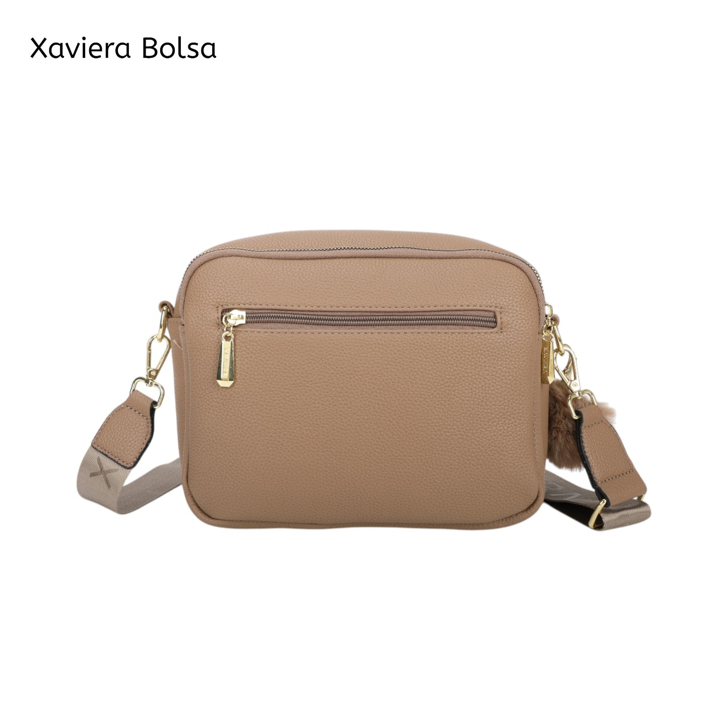 XAVIERA Bolsa Transversal Feminina Casual com Alça Larga – Ref. WX-1630
