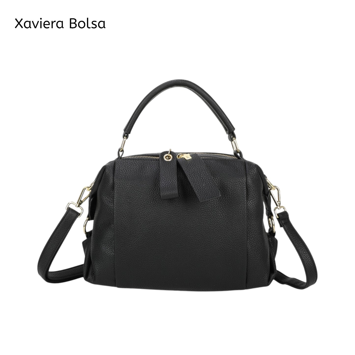 Bolsa Tiracolo Xaviera WX-1617 com Zíper Duplo e Alça Removível