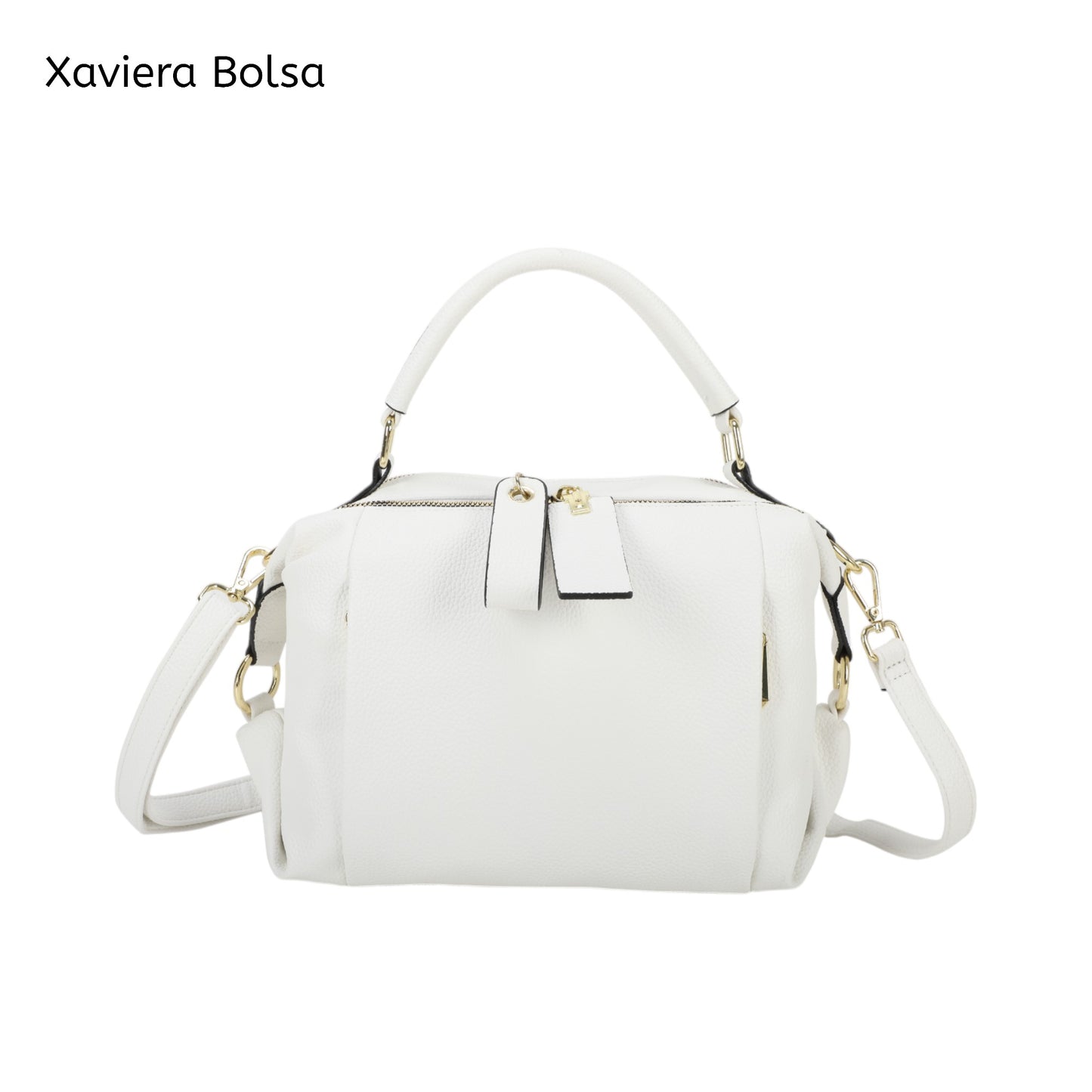 Bolsa Tiracolo Xaviera WX-1617 com Zíper Duplo e Alça Removível