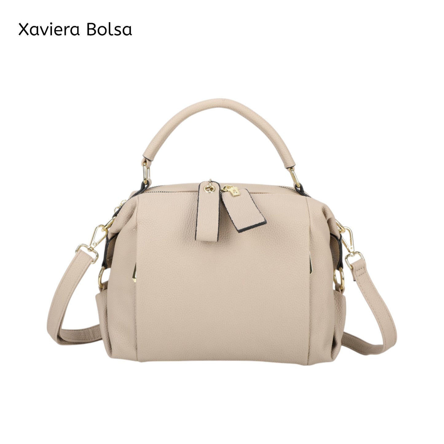 Bolsa Tiracolo Xaviera WX-1617 com Zíper Duplo e Alça Removível