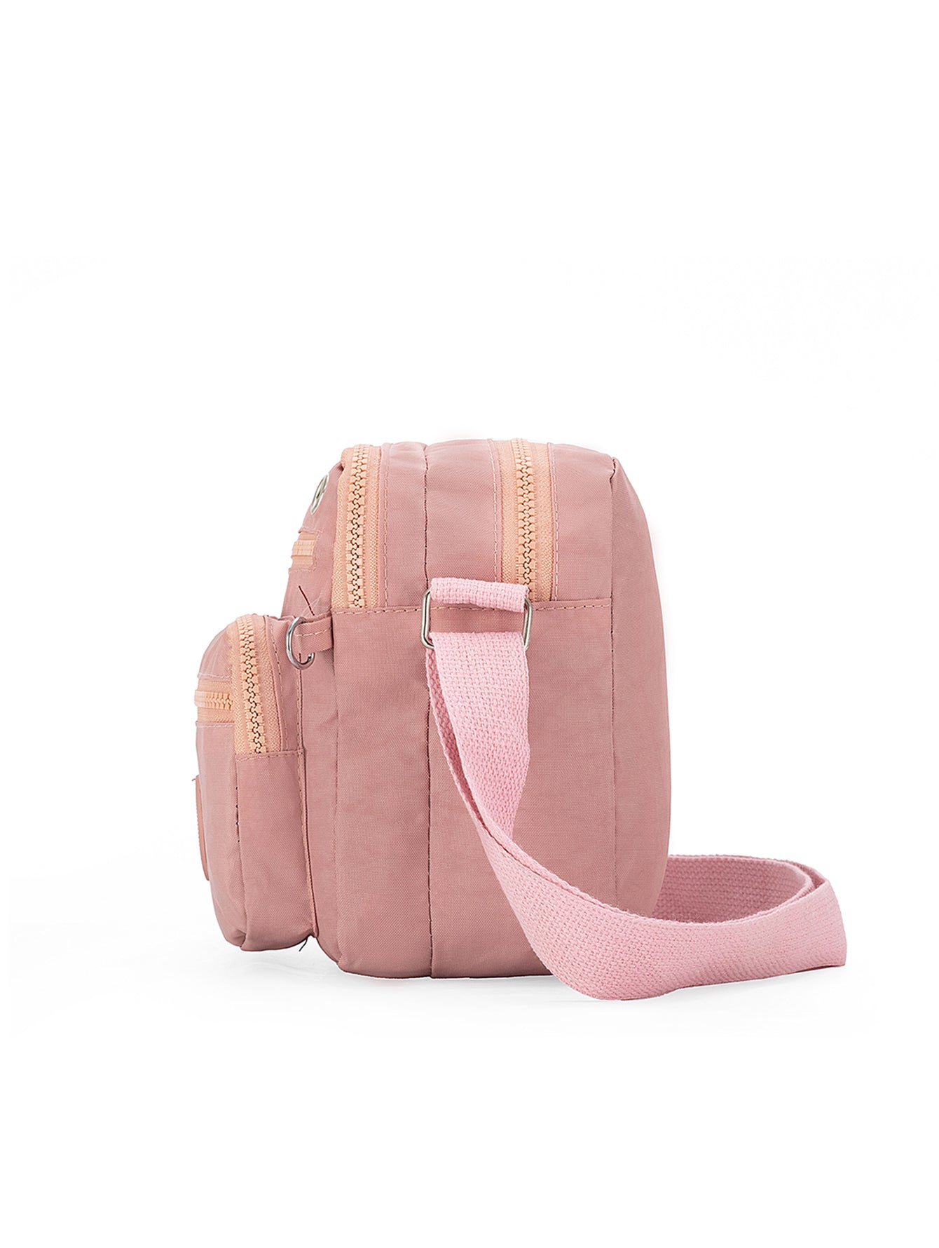 Bolsa Transversal Feminina de Nylon Impermeável, Pequena e Leve, com Múltiplos Bolsos XV-2402
