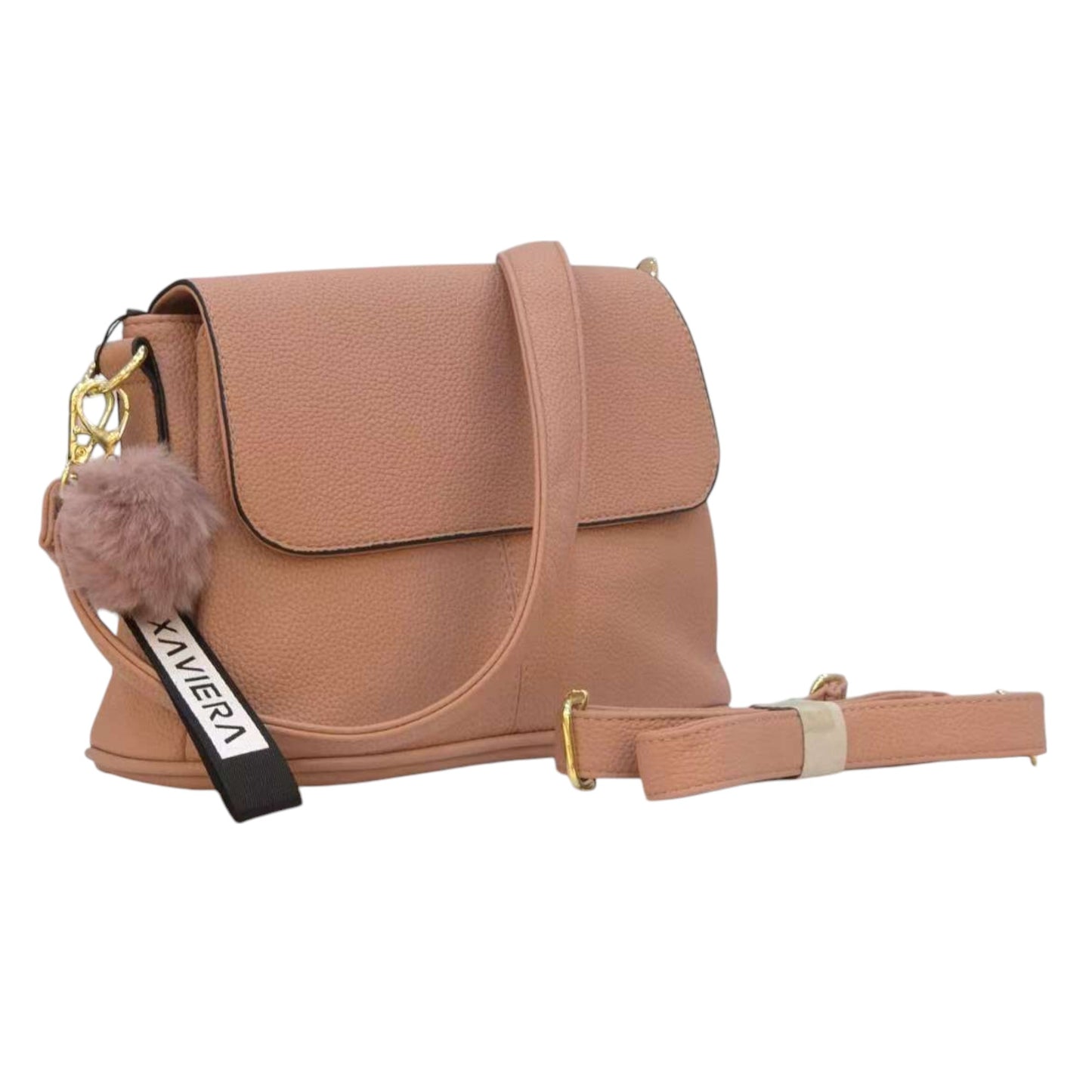 Bolsa Feminina Transversal WX-1609 com Tampa e Zíper