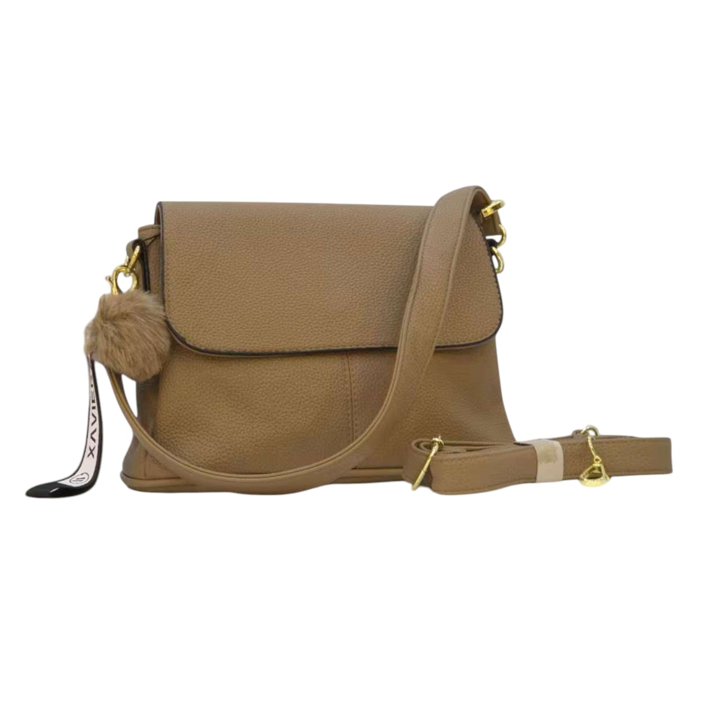 Bolsa Feminina Transversal WX-1609 com Tampa e Zíper