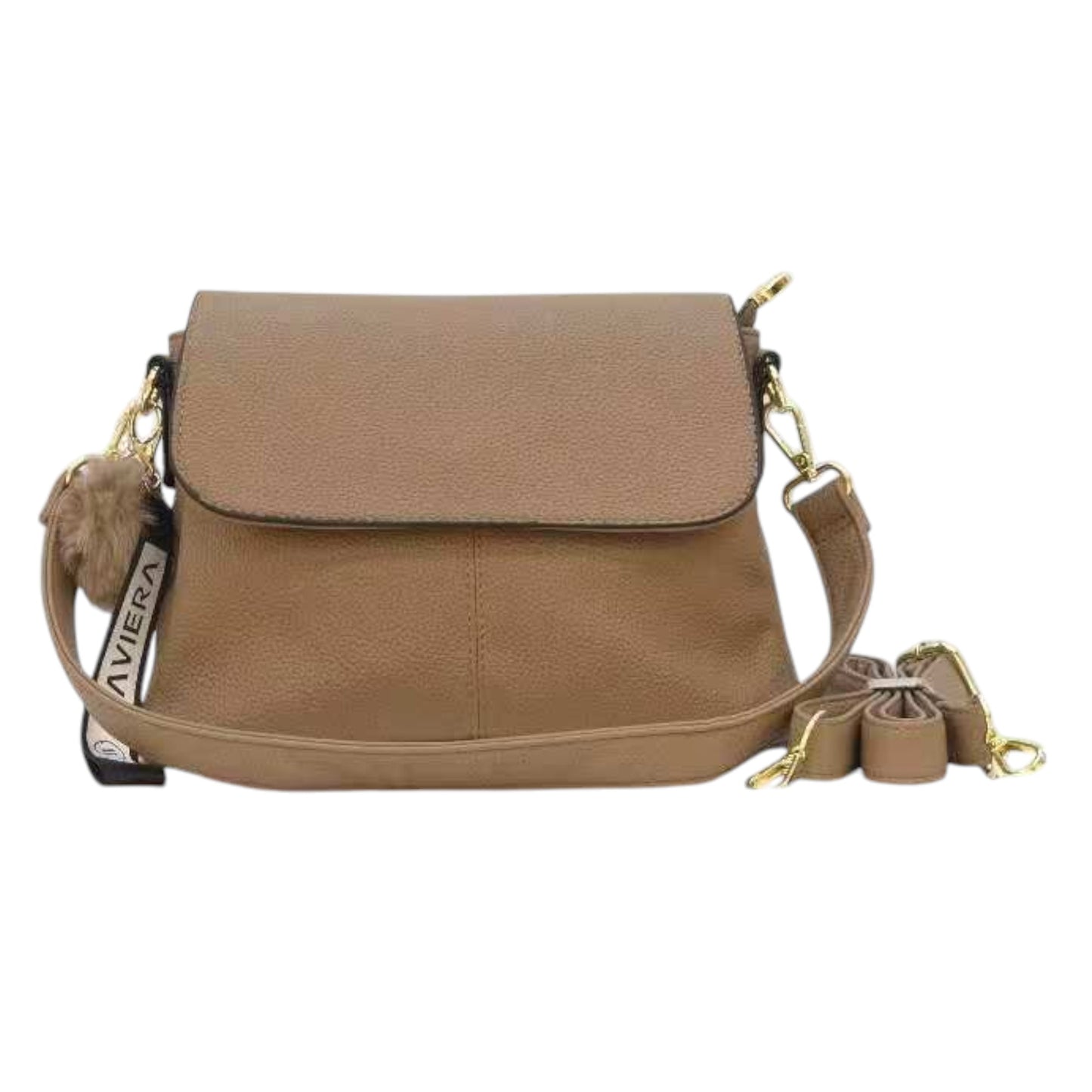 Bolsa Feminina Transversal WX-1609 com Tampa e Zíper