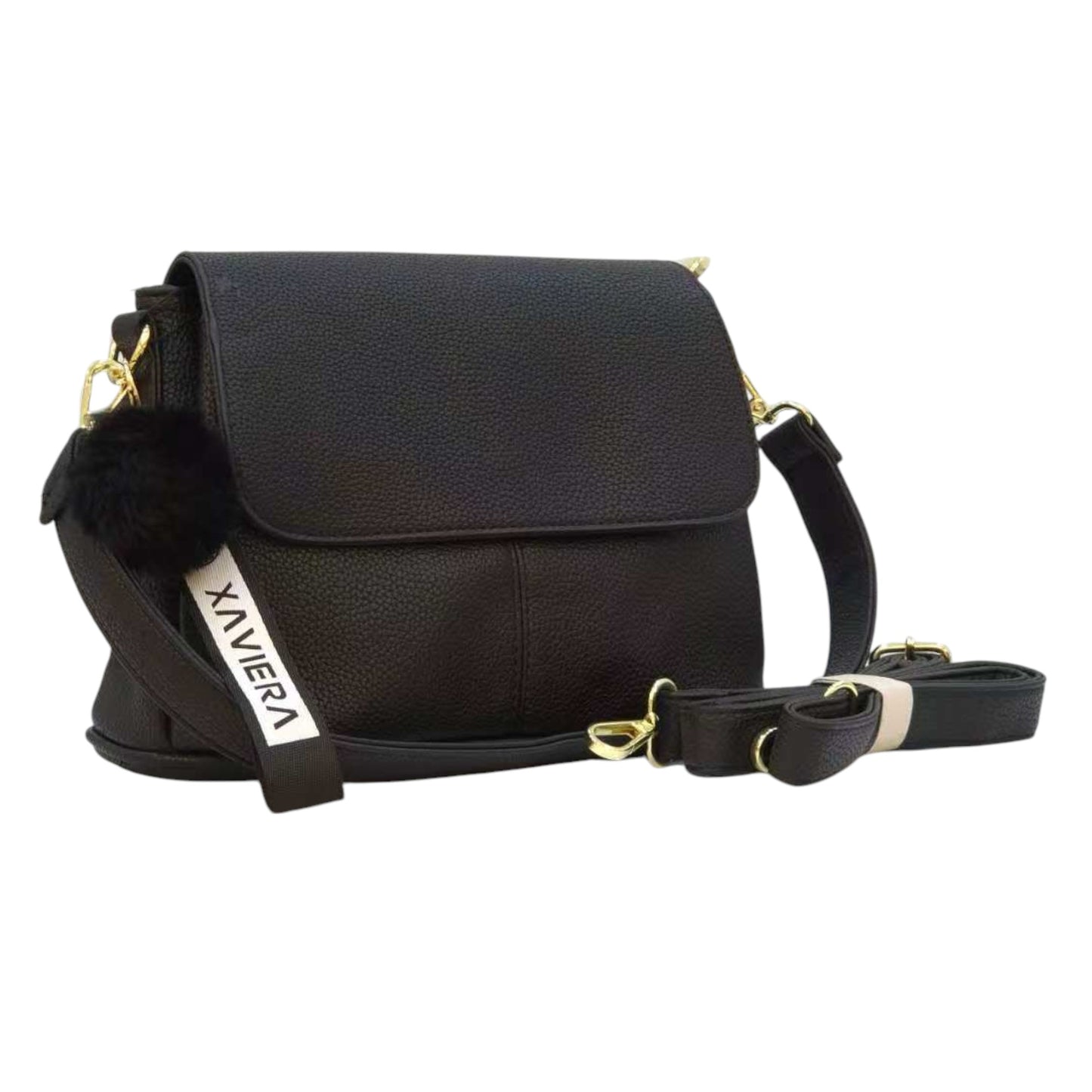 Bolsa Feminina Transversal WX-1609 com Tampa e Zíper