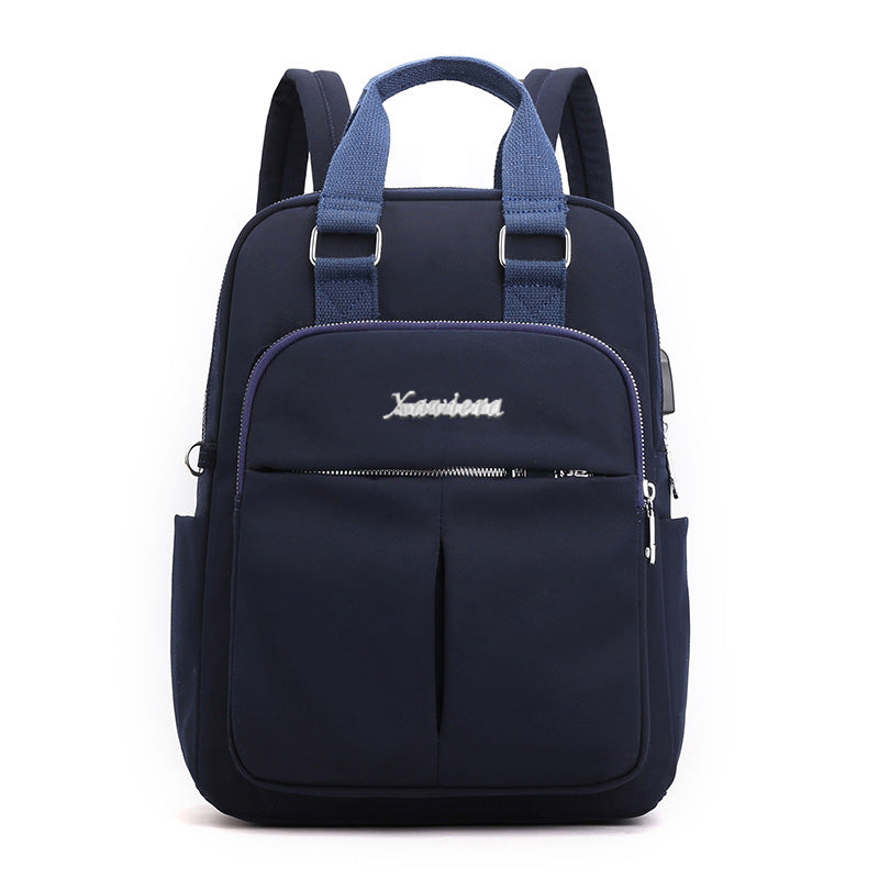 Xaviera Bolsa Mochila Feminina nylon impermeável XV-2415