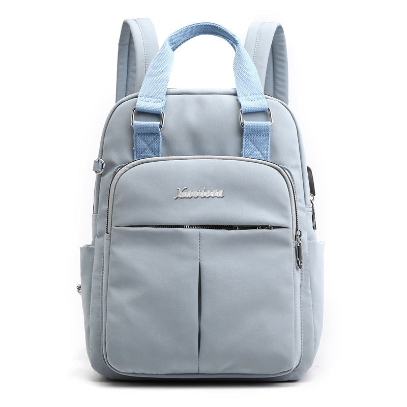 Xaviera Bolsa Mochila Feminina nylon impermeável XV-2415