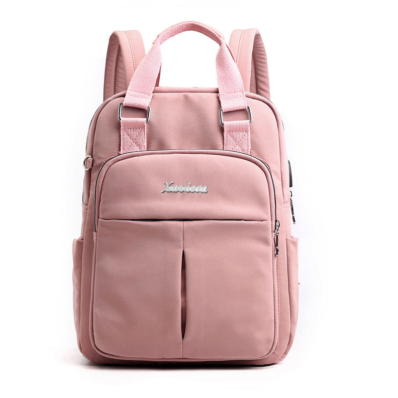 Xaviera Bolsa Mochila Feminina nylon impermeável XV-2415
