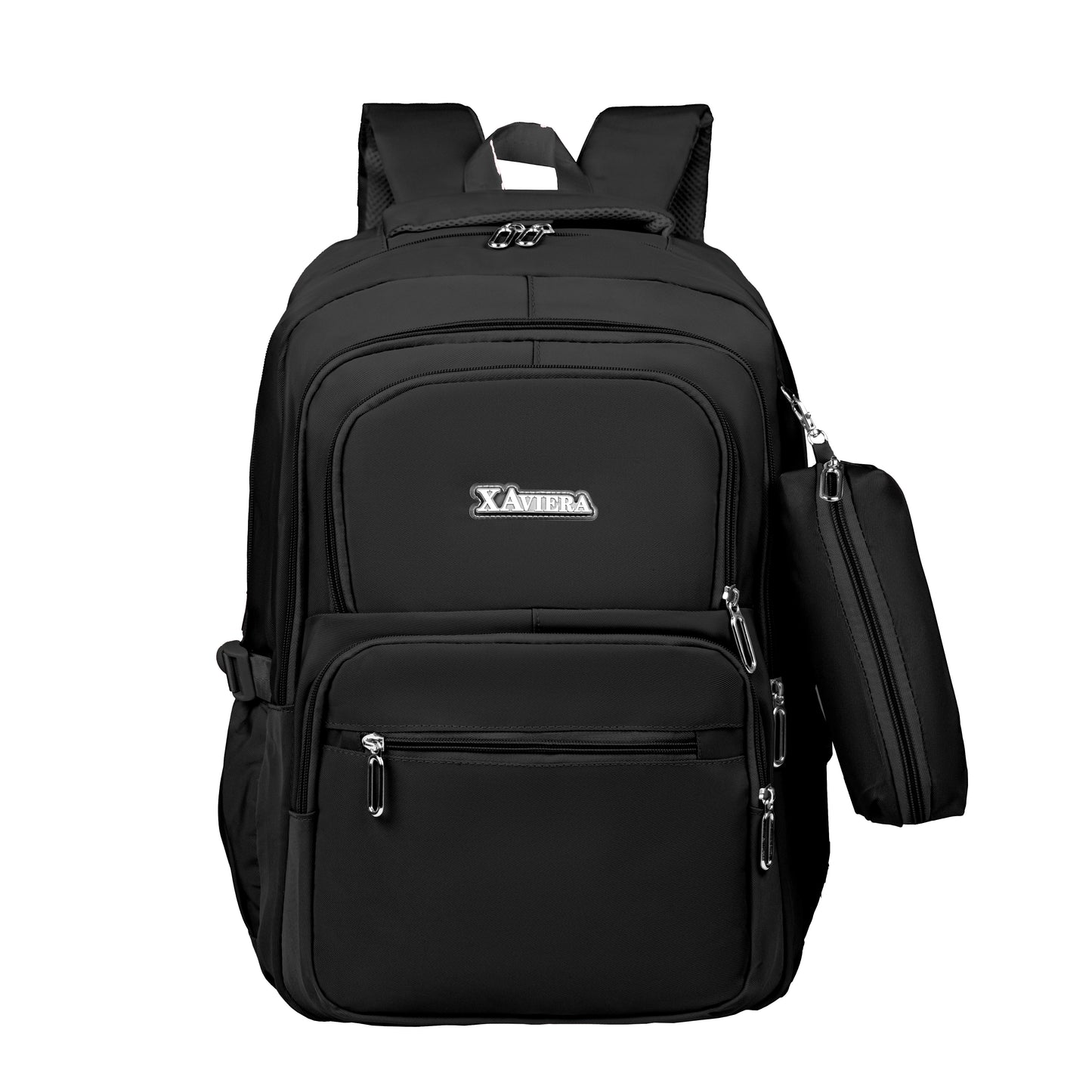 Xaviera Bolsa mochila feminina grande nylon impermeável com estojo XV-2437