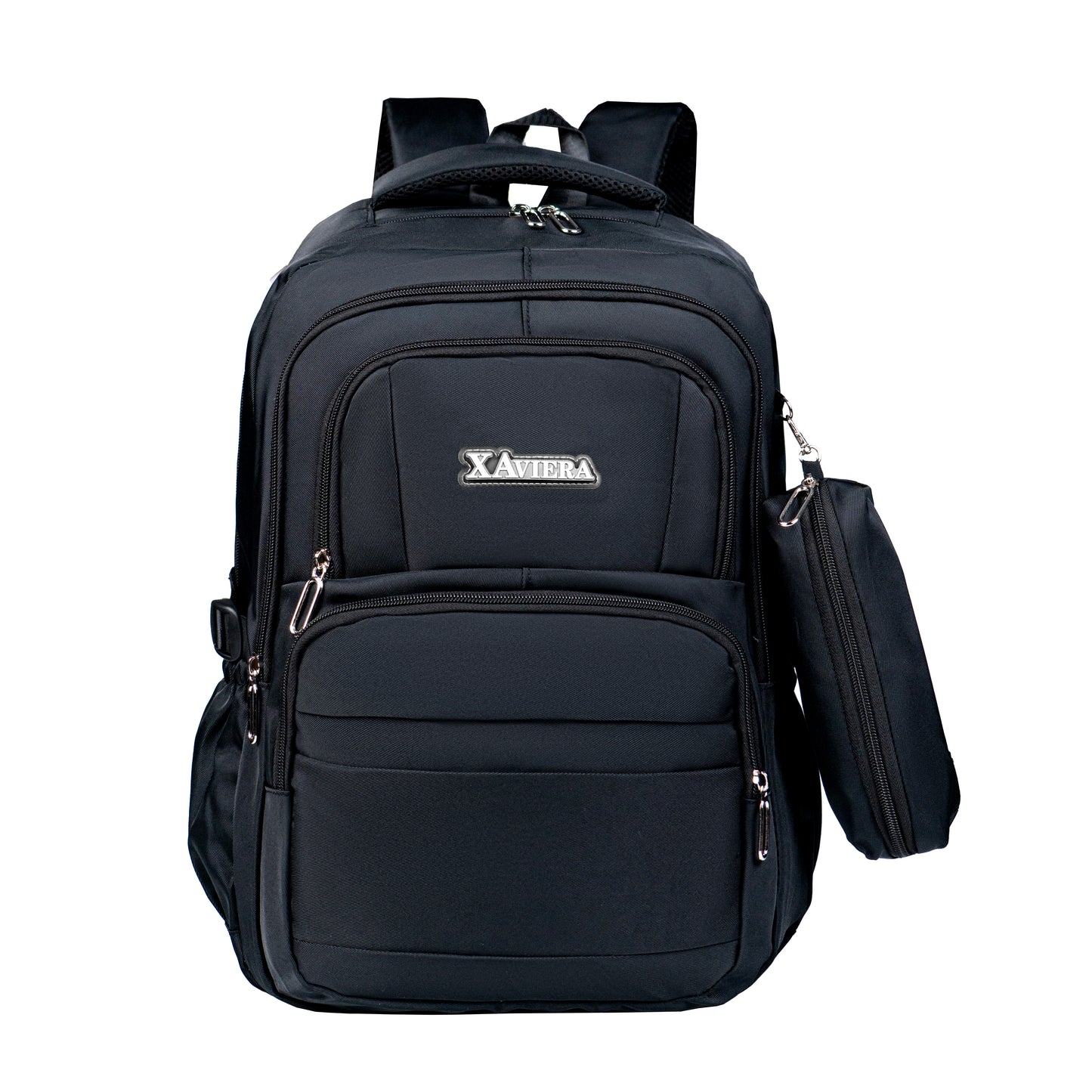 Xaviera Bolsa mochila feminina grande nylon impermeável com estojo XV-2438