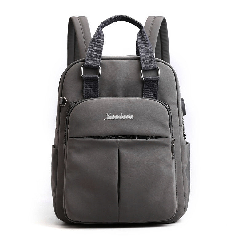 Xaviera Bolsa Mochila Feminina nylon impermeável XV-2415