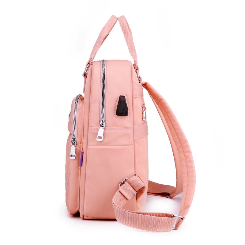 Xaviera Bolsa Mochila Feminina nylon impermeável XV-2416