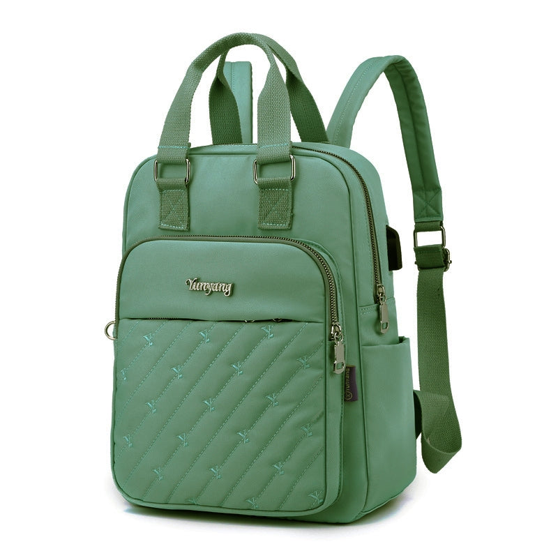 Xaviera Bolsa Mochila Feminina nylon impermeável XV-2416