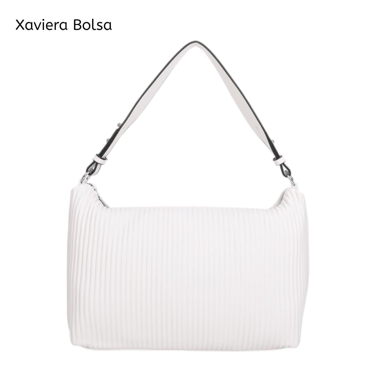 XAVIERA Bolsa Feminina Texturizada com Alça Larga e Design Macio – Ref. WX-1640