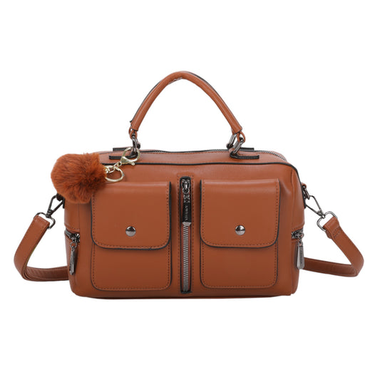 Bolsa Transversal Feminina XAVIERA WX-1632 com Bolsos Frontais e Alça Ajustável