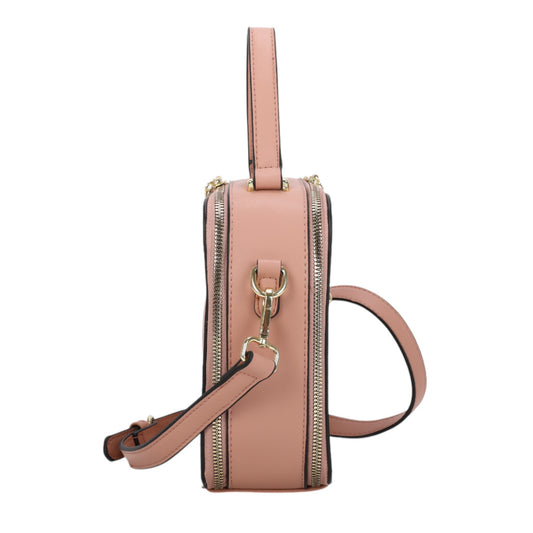 Bolsa Tiracolo Feminina Xaviera WX-1637 Estilo Quadrado com Corrente Decorativa