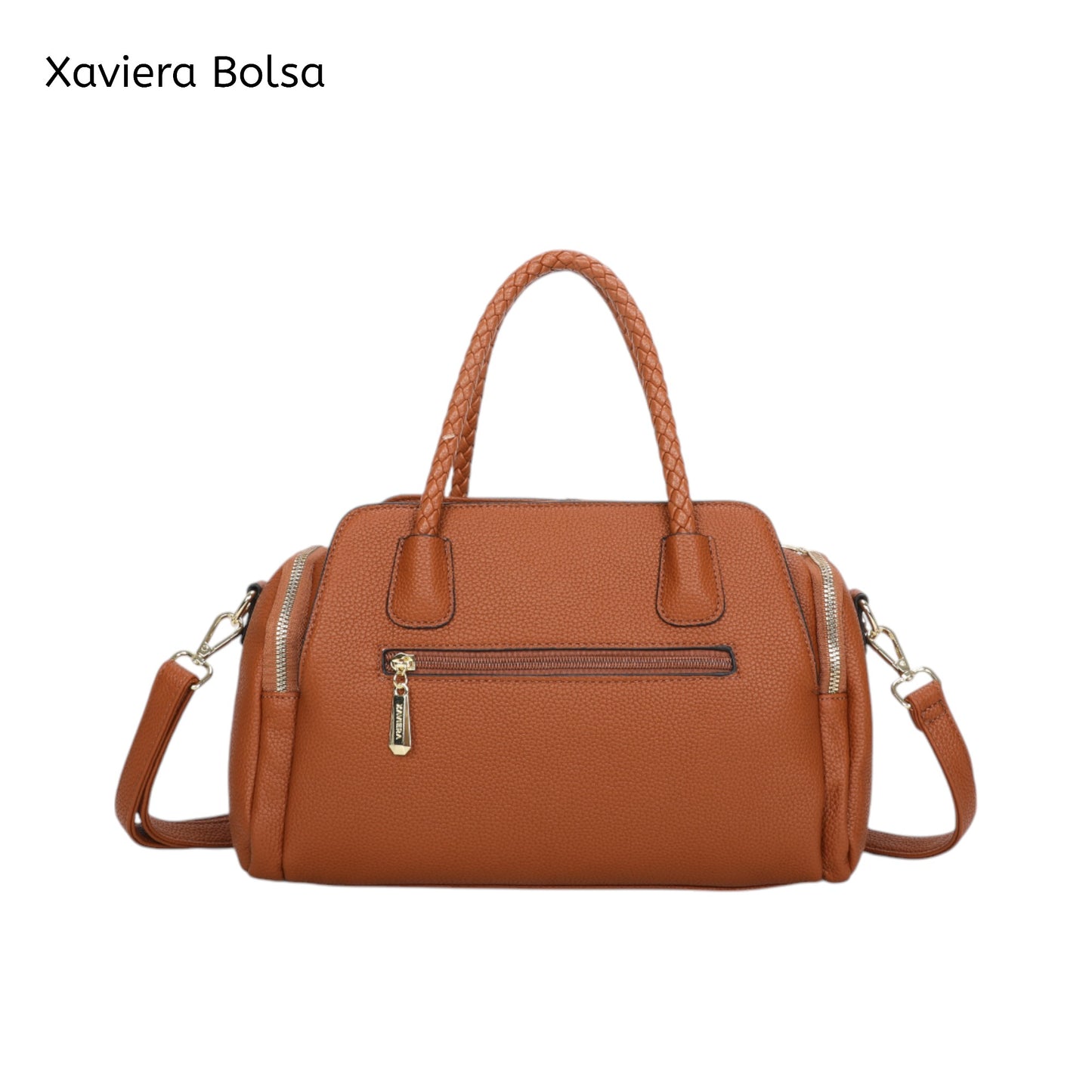 Bolsa de Mão Xaviera WX-1620 com Alça Trançada e Design Elegante de Alta Capacidade