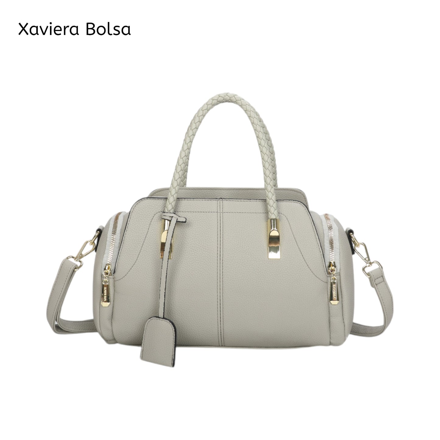 Bolsa de Mão Xaviera WX-1620 com Alça Trançada e Design Elegante de Alta Capacidade