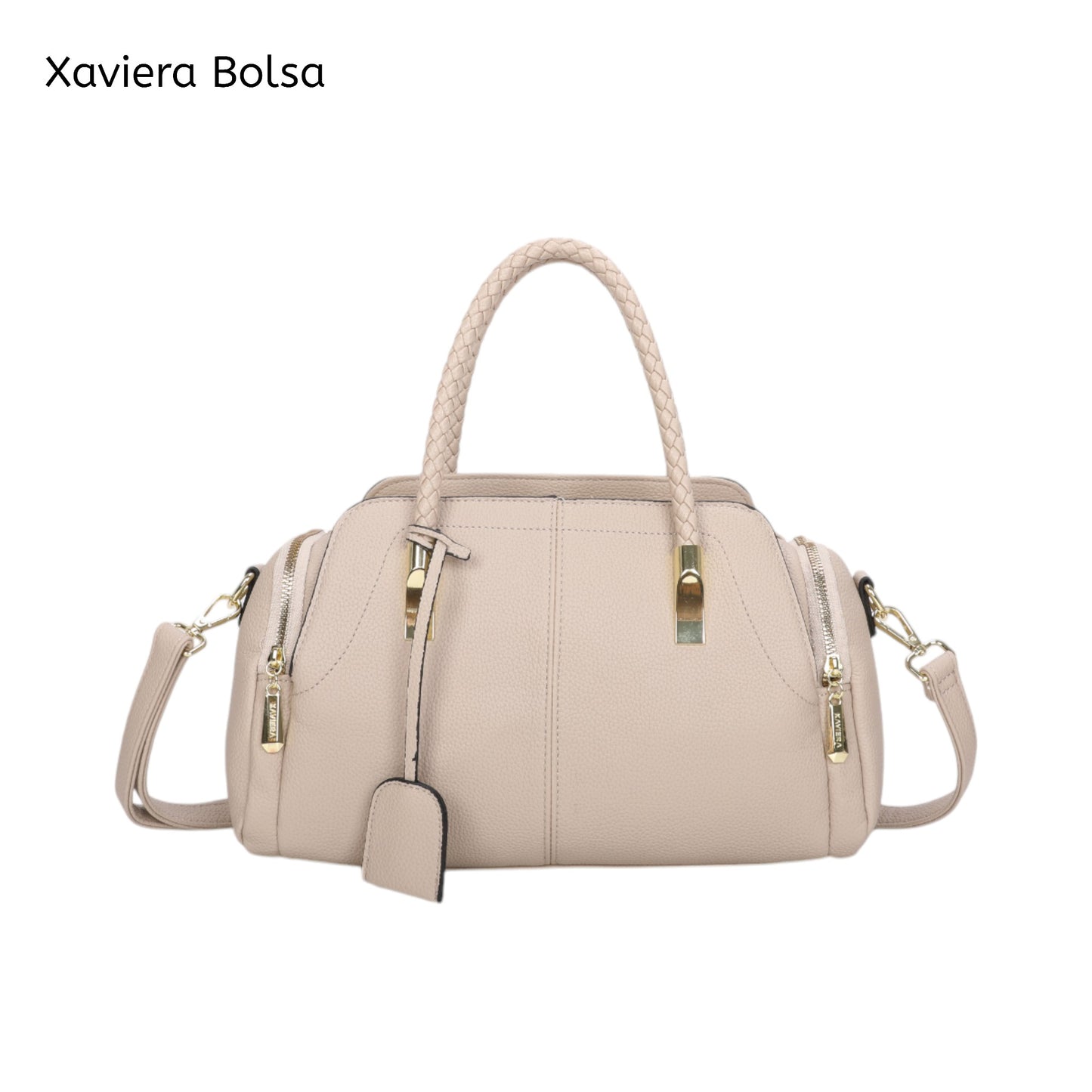 Bolsa de Mão Xaviera WX-1620 com Alça Trançada e Design Elegante de Alta Capacidade