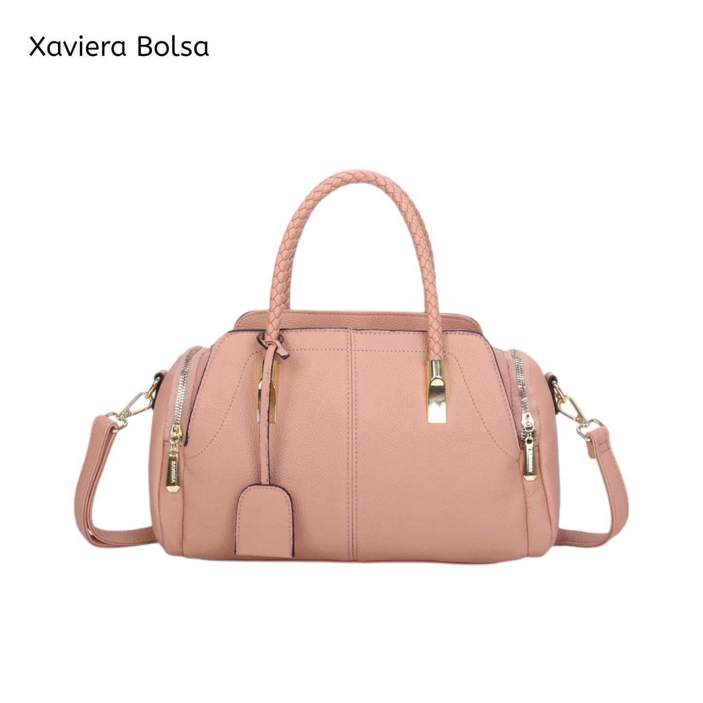 Bolsa de Mão Xaviera WX-1620 com Alça Trançada e Design Elegante de Alta Capacidade
