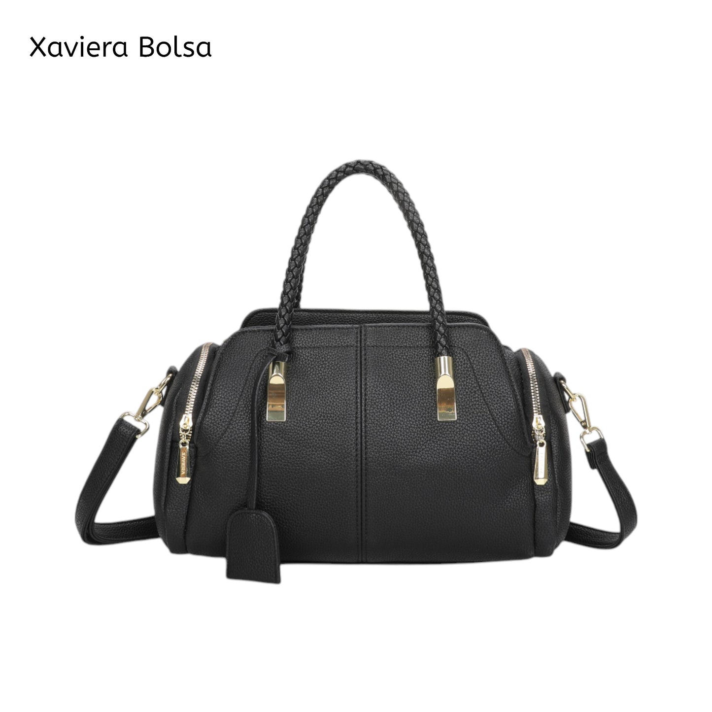 Bolsa de Mão Xaviera WX-1620 com Alça Trançada e Design Elegante de Alta Capacidade