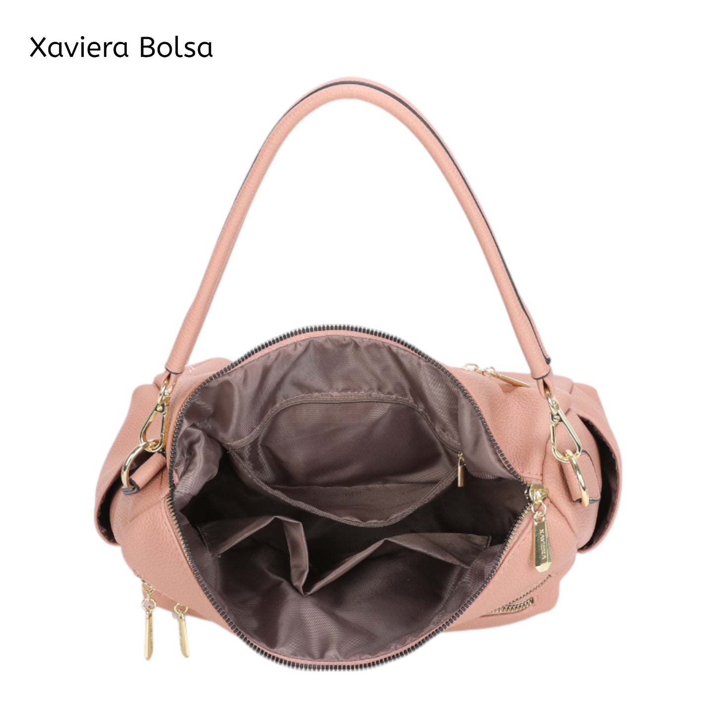 Bolsa Feminina Couro PU WX-1602 Multiuso com Alça Longa
