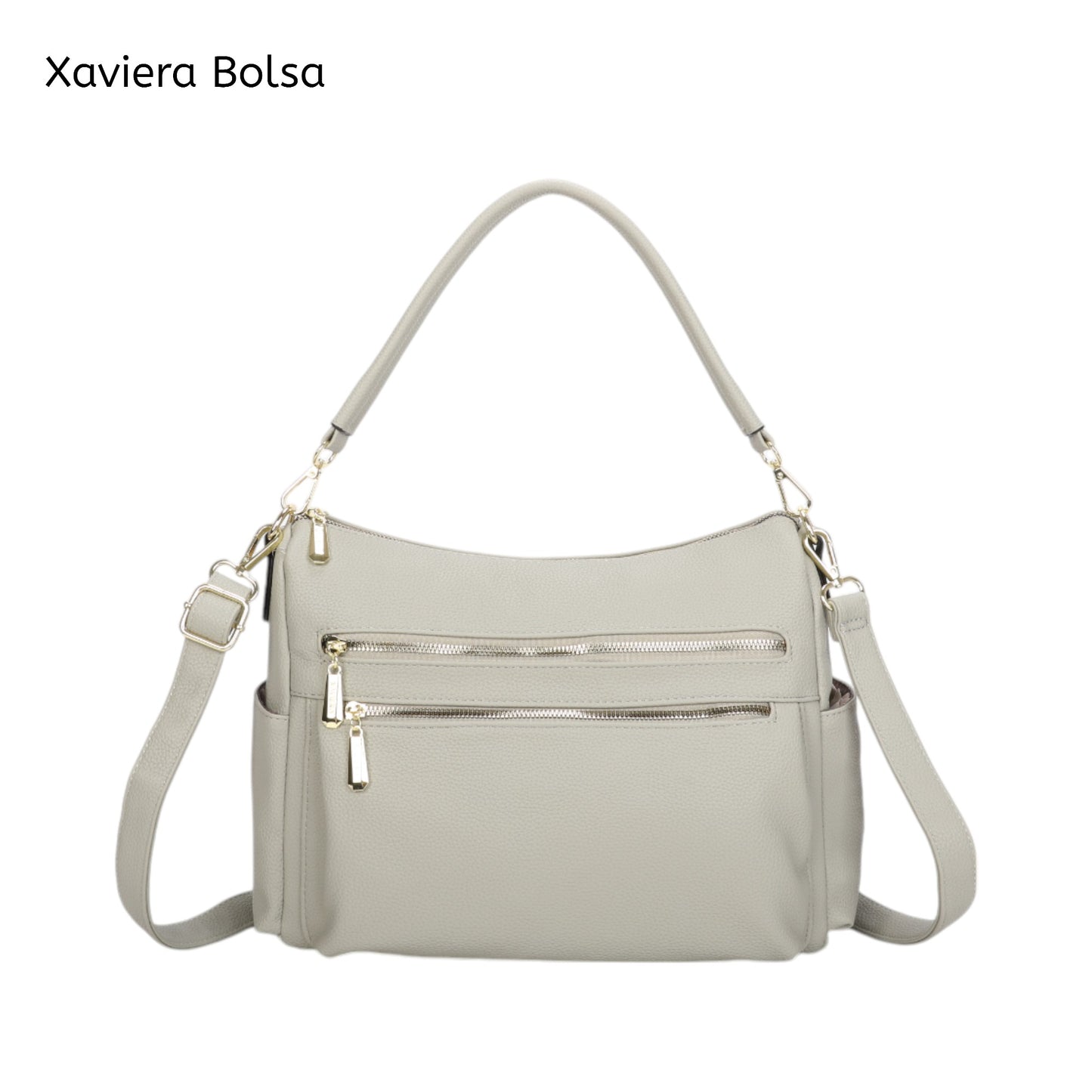 Bolsa Feminina Couro PU WX-1602 Multiuso com Alça Longa