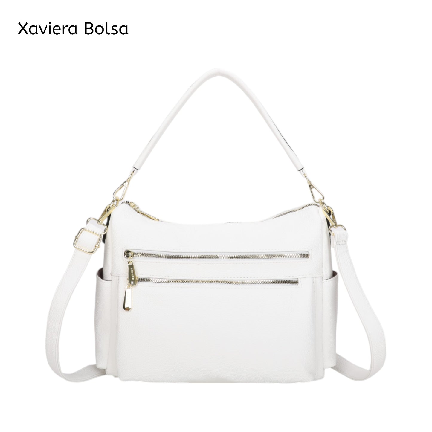 Bolsa Feminina Couro PU WX-1602 Multiuso com Alça Longa