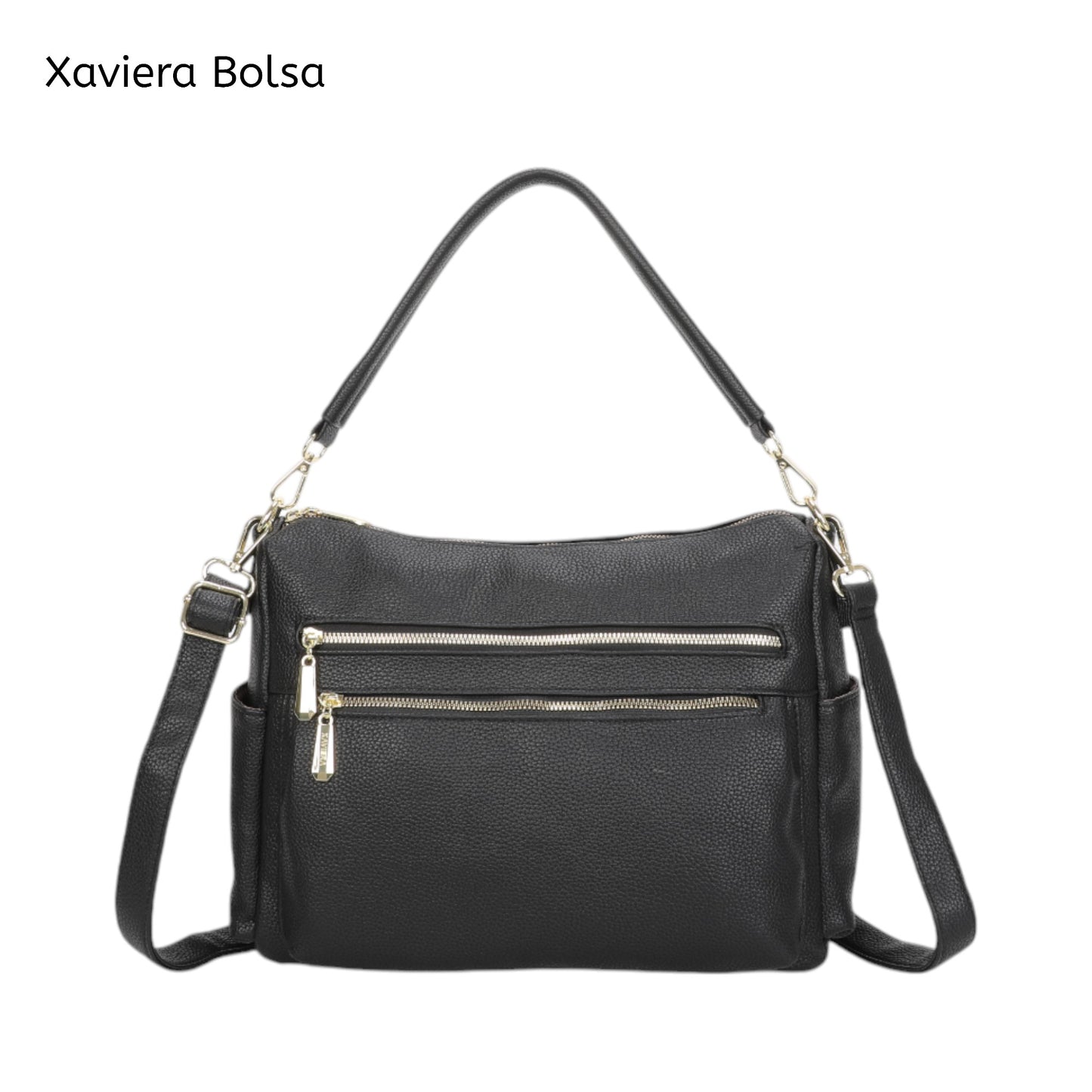 Bolsa Feminina Couro PU WX-1602 Multiuso com Alça Longa
