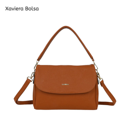 Bolsa Feminina Estruturada WX-1610 com Tampa Elegante