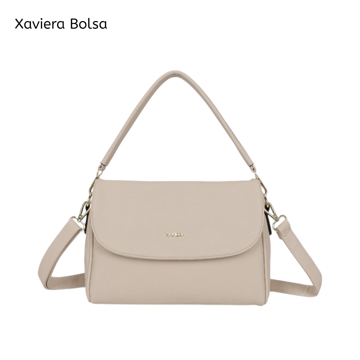 Bolsa Feminina Estruturada WX-1610 com Tampa Elegante