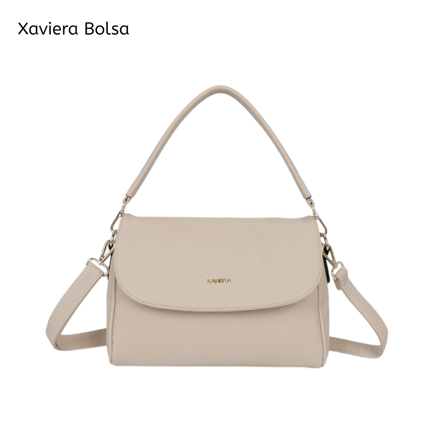 Bolsa Feminina Estruturada WX-1610 com Tampa Elegante