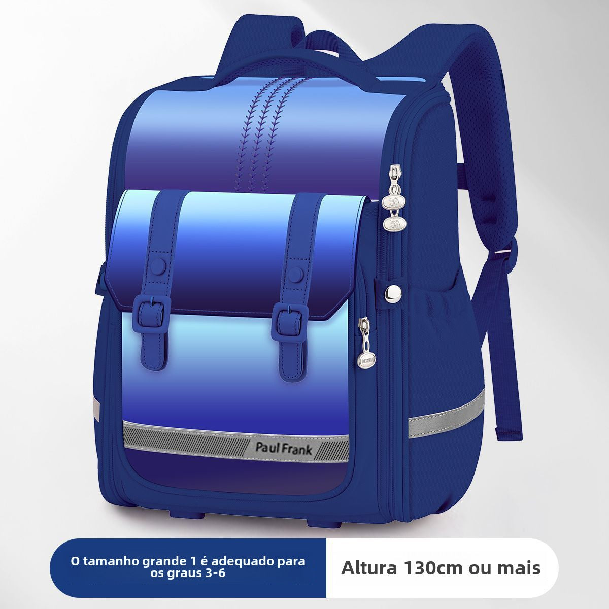 Mochila feminina escolar de grande capacidade impermeável Q584