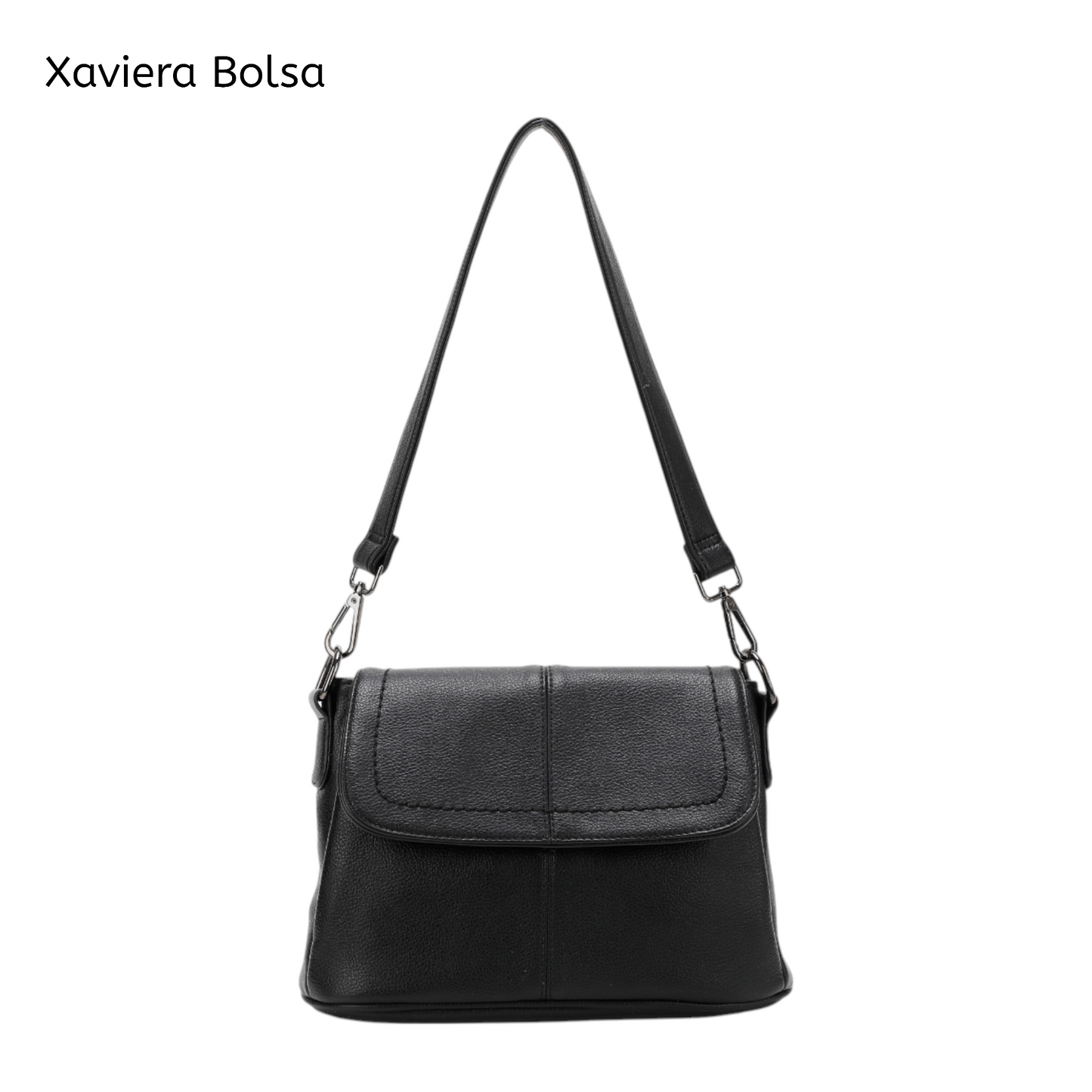 Bolsa Feminina Transversal WX-1609 com Tampa e Zíper