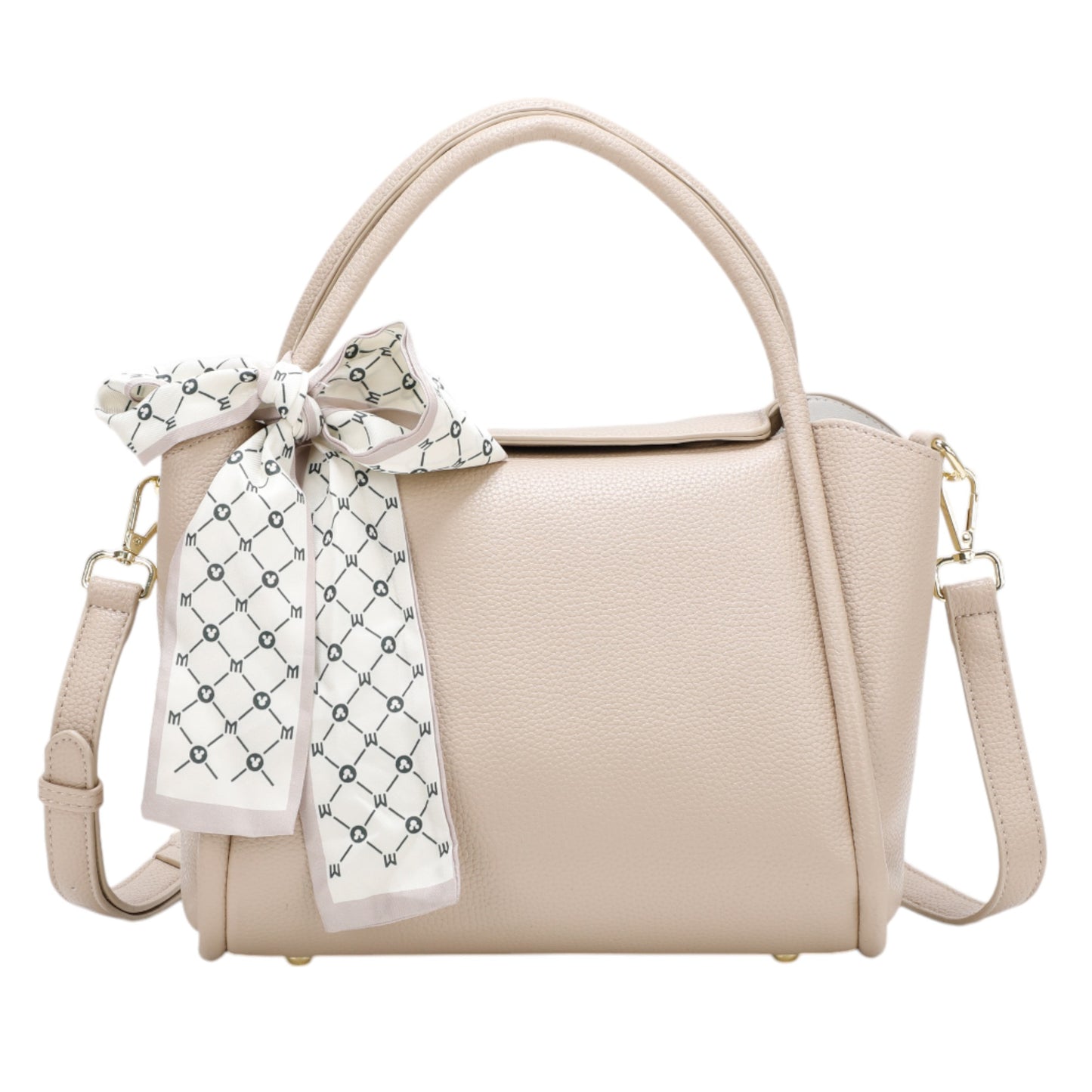 Bolsa Feminina Xaviera WX-1616 com Laço de Lenço e Espaço Interno Amplo