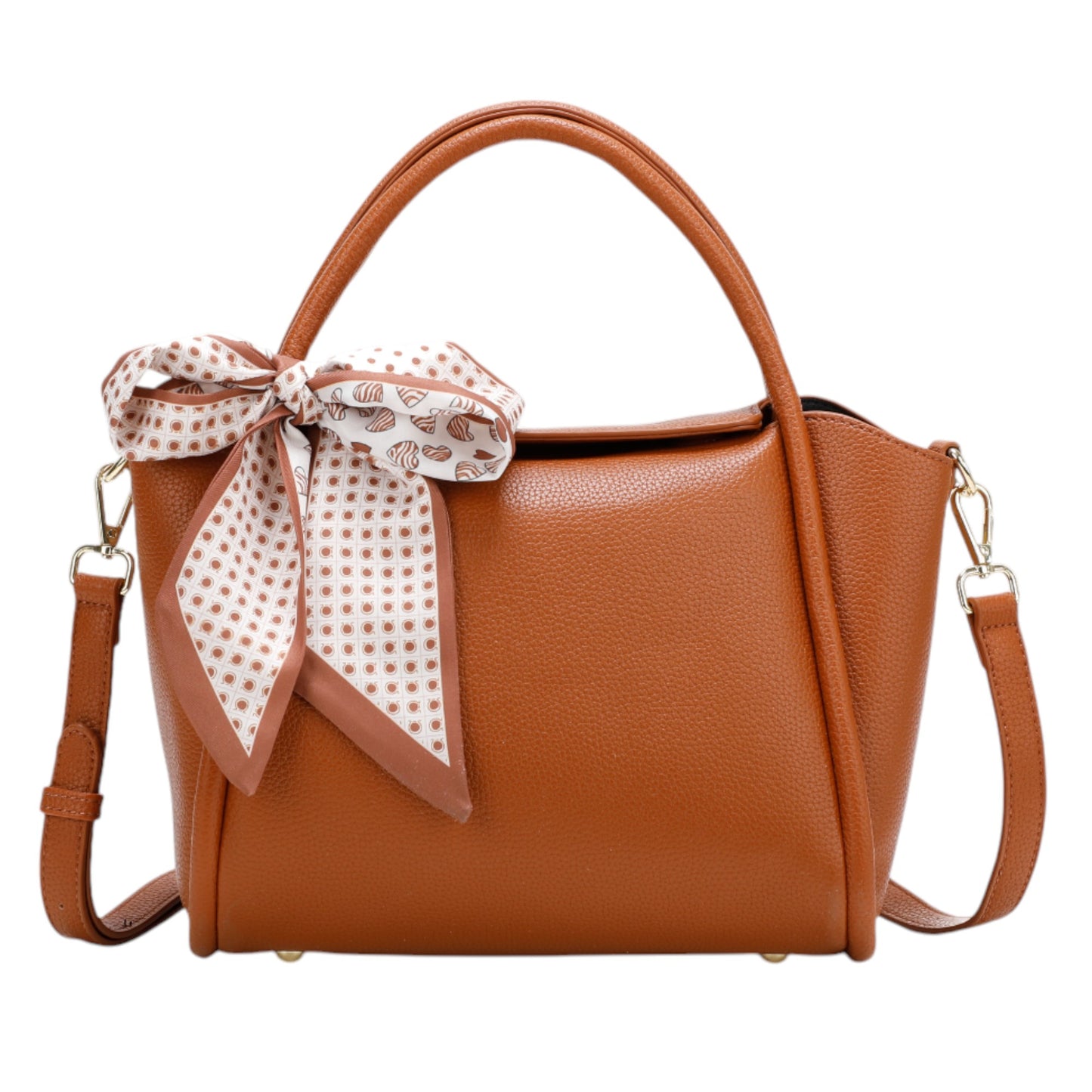 Bolsa Feminina Xaviera WX-1616 com Laço de Lenço e Espaço Interno Amplo