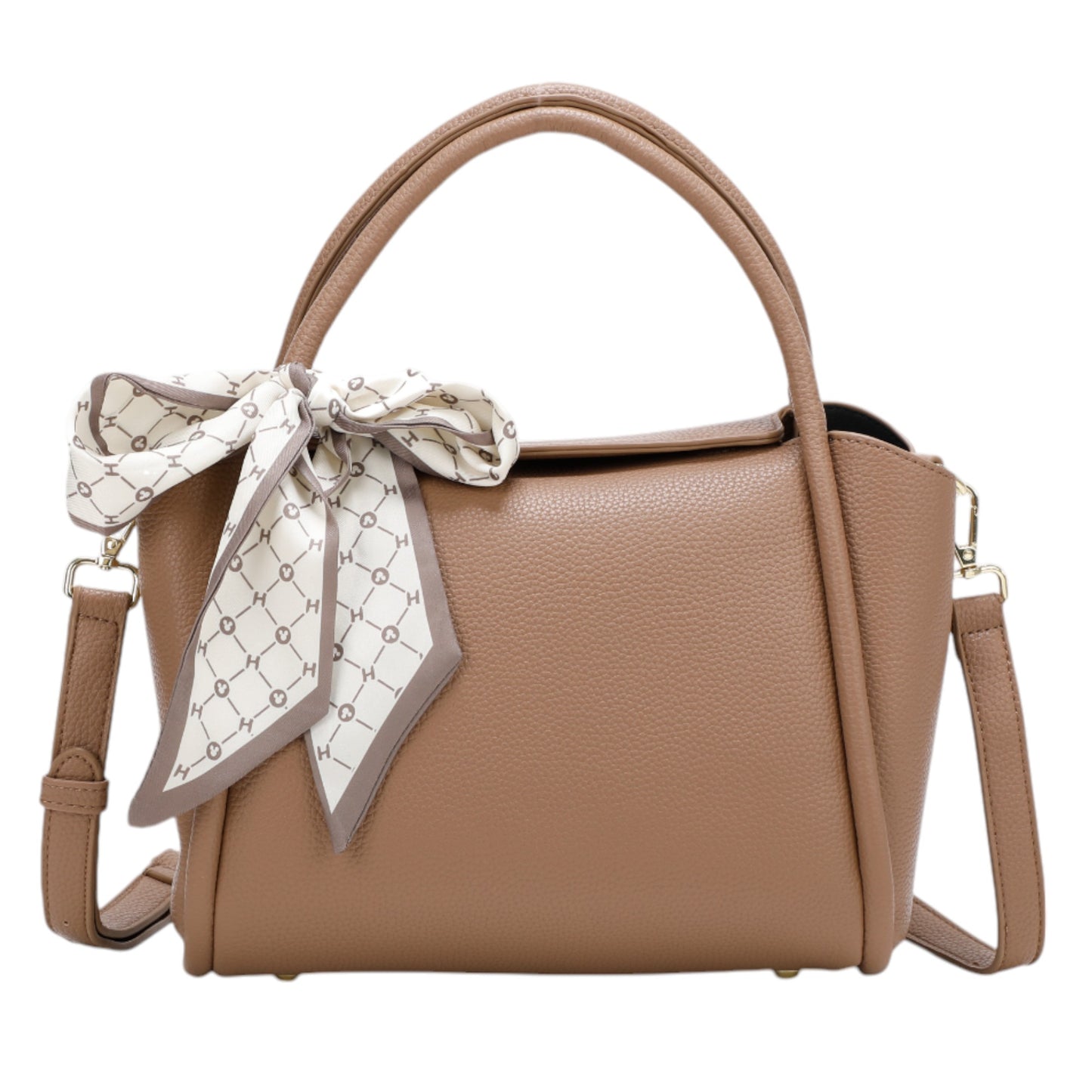 Bolsa Feminina Xaviera WX-1616 com Laço de Lenço e Espaço Interno Amplo