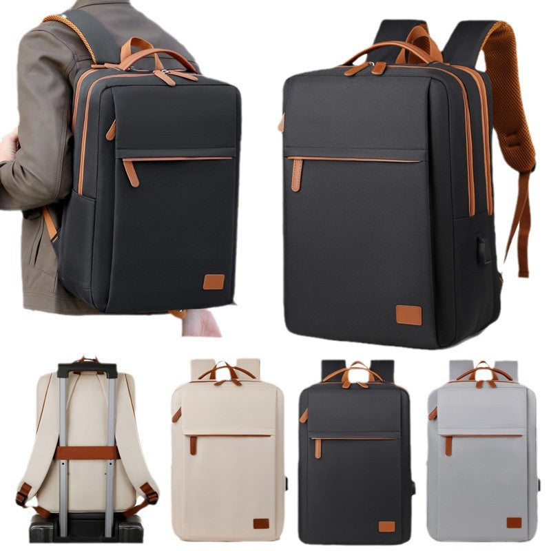Xaviera Bolsa Mochila feminina nylon Impermeável laptop XV-2436