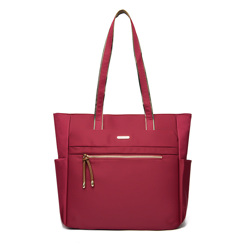 Xaviera Bolsa feminina Tote Nylon Impermeavel Saco grande XV-3001