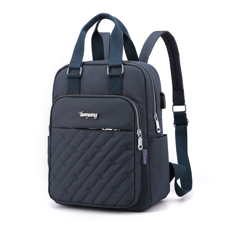 Xaviera Bolsa Mochila Feminina nylon impermeável XV-2416