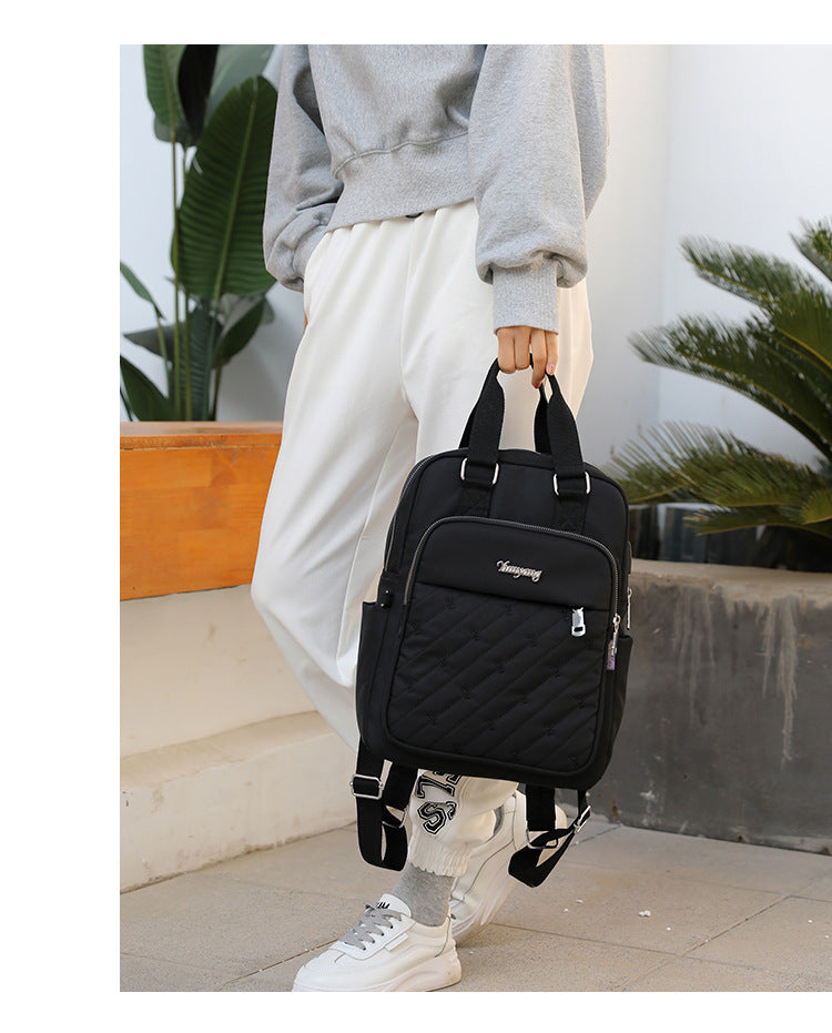 Xaviera Bolsa Mochila Feminina nylon impermeável XV-2416