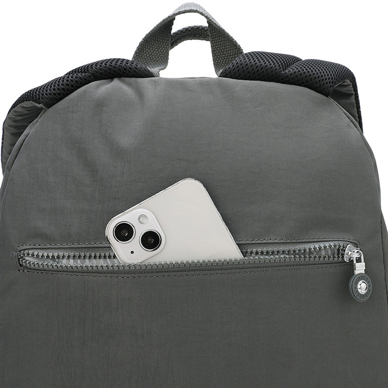 Xaviera Bolsa Mochila feminina grande impermeável nylon vários compartimentos leve com Bolso Antifurto e Espaço para NotebookXV-2418